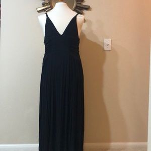 Black maxi dress
